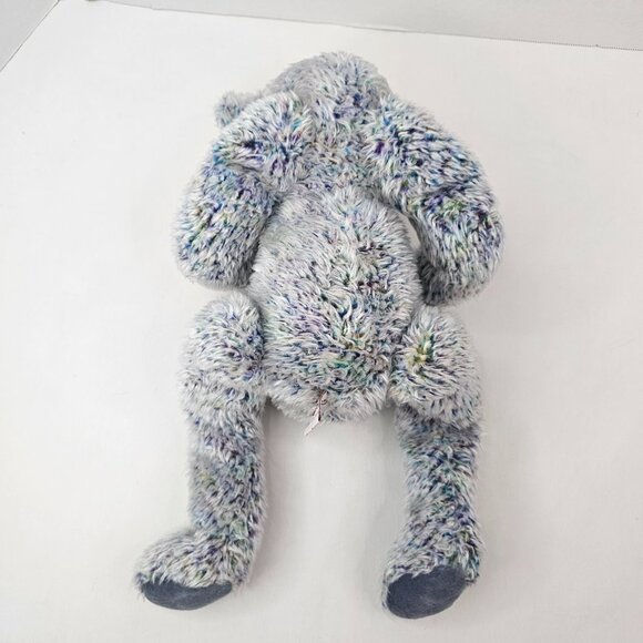 Ty 2000 Razzmatazz The Bear Plush Blue Multicolor Stuffed Animal Toy TyLux - Picture 7 of 11